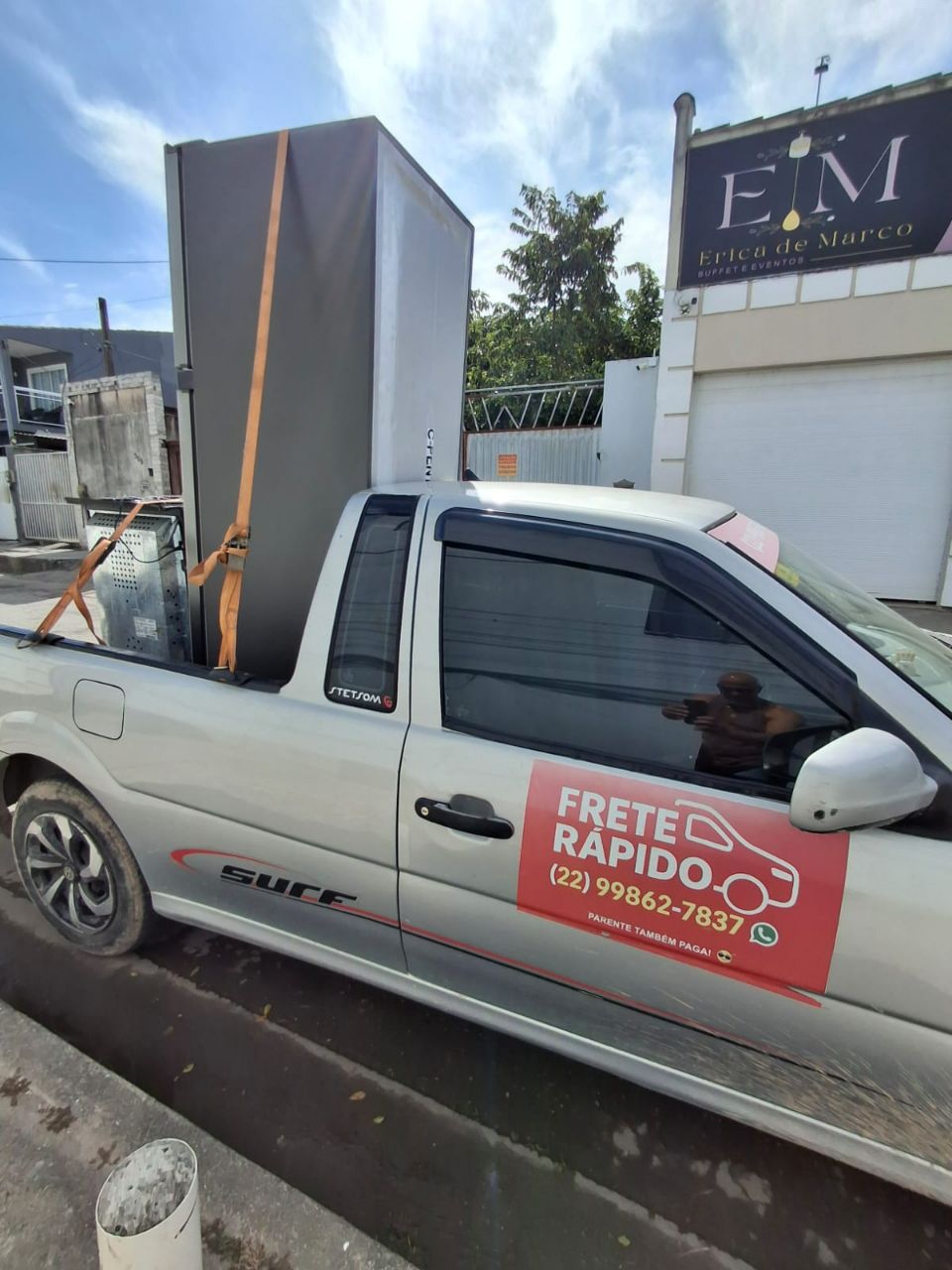 Frete realizado 8